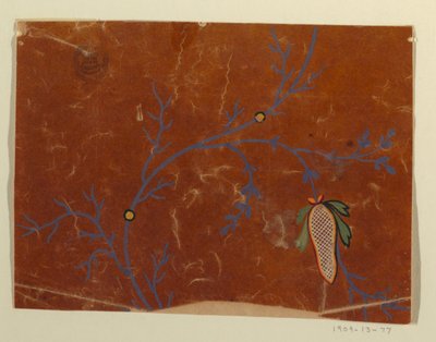 Progetto per un Tessuto Intrecciato, Frammento da Unknown artist