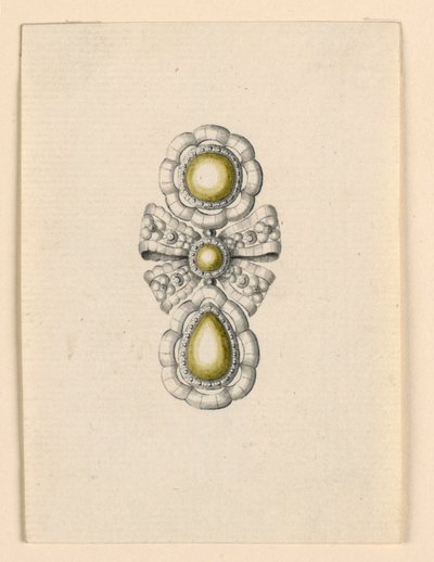 Disegno per un orecchino da Unknown artist
