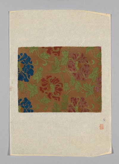 Design su carta da Unknown artist