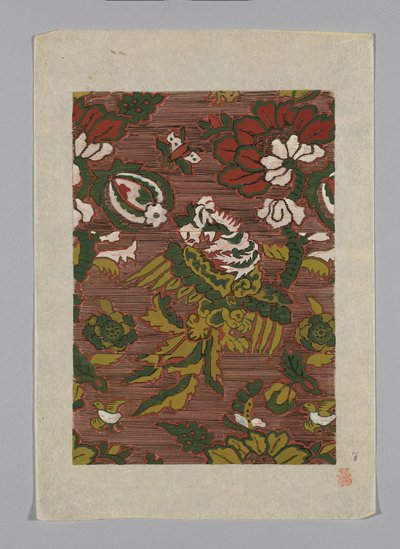 Design su carta da Unknown artist