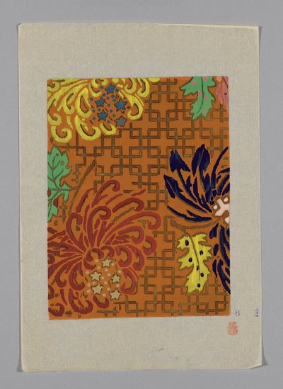 Design su carta da Unknown artist