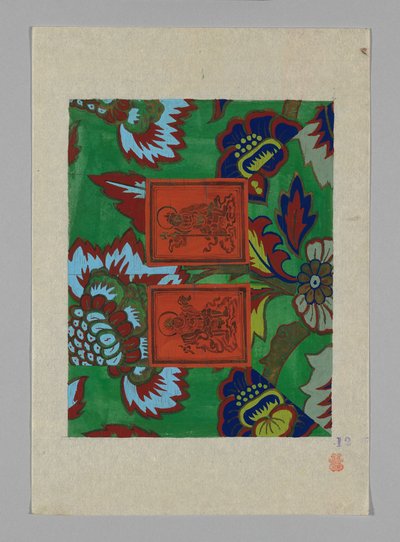 Design su carta da Unknown artist