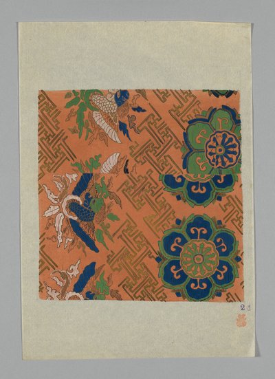Design su carta da Unknown artist