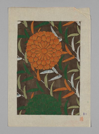 Design su carta da Unknown artist