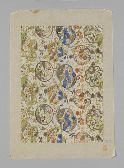 Design su carta da Unknown artist