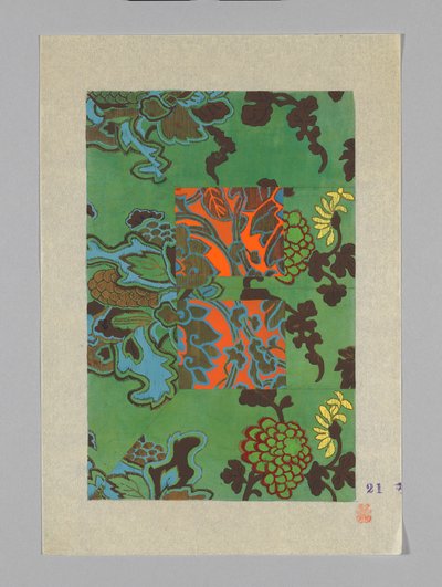 Design su carta da Unknown artist