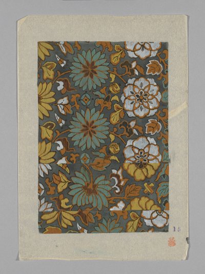 Design su carta da Unknown artist