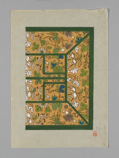 Design su carta da Unknown artist
