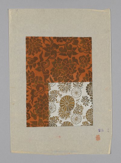 Design su carta da Unknown artist