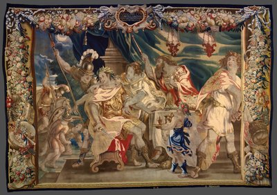La scoperta del complotto per uccidere Cesare e Cleopatra da La storia di Cesare e Cleopatra da Unknown artist