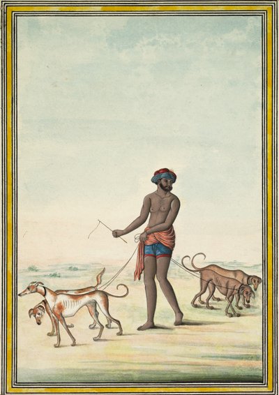 Passeggiatore di cani da Unknown artist
