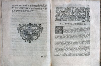 Doppia pagina da un trattato musicale di Giuseppe Tartini da Unknown artist