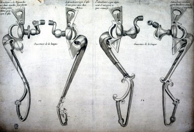 Disegno di morsi per cavalli da Unknown artist