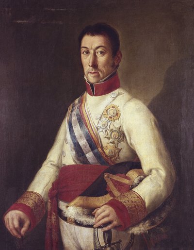 ELIO, Francisco Javier de (1767-1822). Militare assolutista spagnolo, governatore di Montevideo da Unknown artist