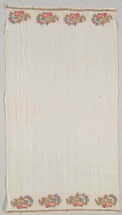 Asciugamano ricamato (Peshkir) da Unknown artist