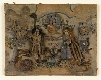 Quadro ricamato da Unknown artist