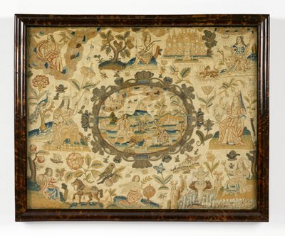 Quadro ricamato da Unknown artist