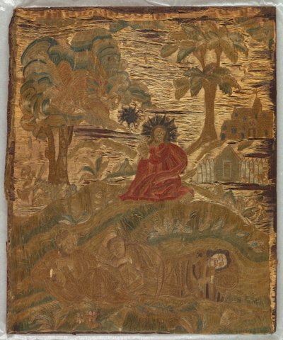 Quadro ricamato da Unknown artist