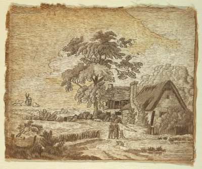 Quadro ricamato da Unknown artist