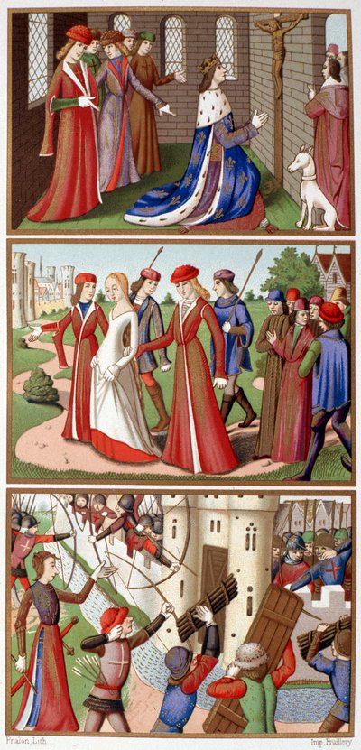 Episodi della storia di Carlo VII e Giovanna d