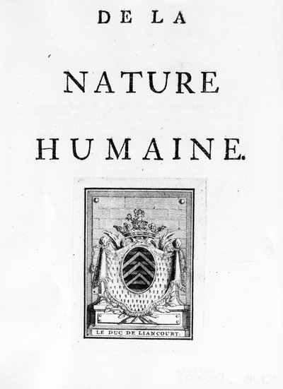 Ex-Libris del Duca di Liancourt - Archivi della Famiglia Rochefoucauld da Unknown artist