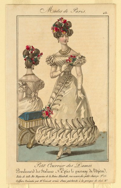Tavola di Moda per Donna da Unknown artist