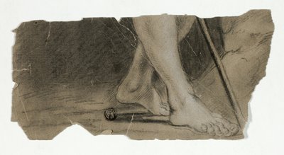 Piedi di Giovanni Battista (frammento) da Unknown artist