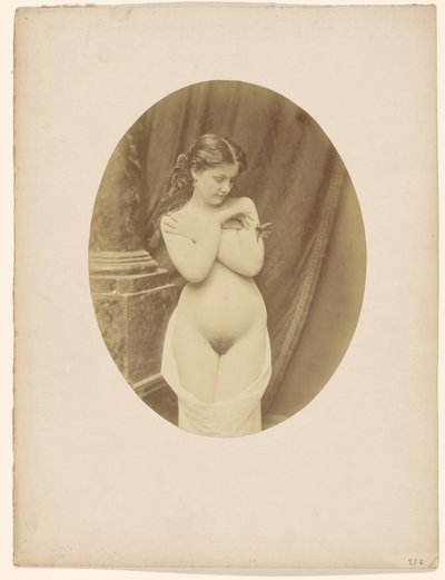 [Nudo femminile con colibrì] da Unknown artist