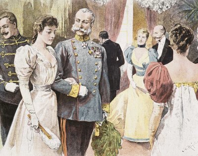 Festeggiamenti in Austria: Francesco Giuseppe I da Unknown artist
