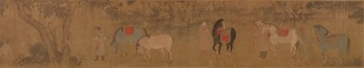 Figure e Cavalli nel Paesaggio da Unknown artist