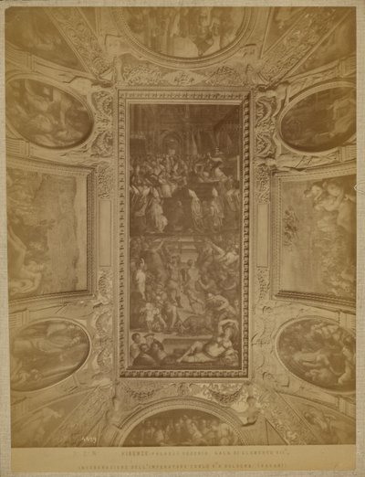 Firenze - Palazzo Vecchio. Sala di Clemente VII, incoronazione dell