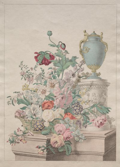 Flore Pittoresque ou Recueil de Fruits et de Fleurs da Unknown artist