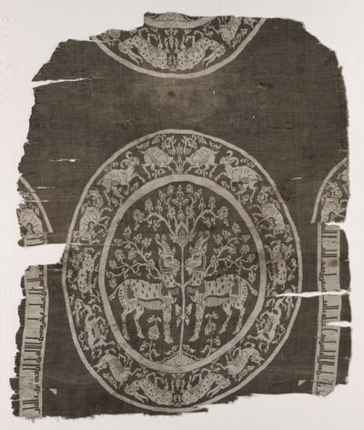 Frammento di copertura di tomba da Unknown artist