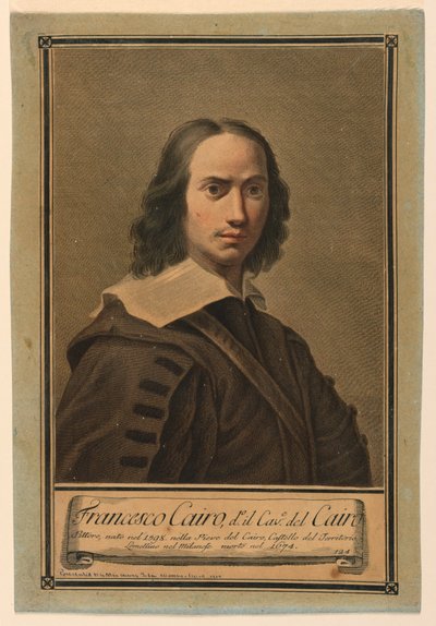 Francesco Cairo, do. il. Cav. del Cairo da Unknown artist
