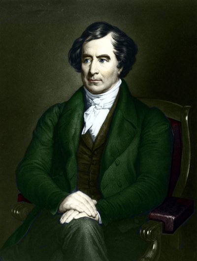 François Arago (1786-1853), astronomo, fisico e politico francese. da Unknown artist