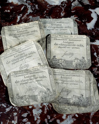 Rivoluzione francese: molti incarichi rivoluzionari. Collezione privata del XVIII secolo da Unknown artist