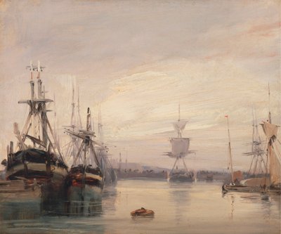 Scena di porto francese da Unknown artist