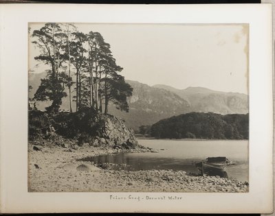 Frati Crag - Derwent Water da Unknown artist