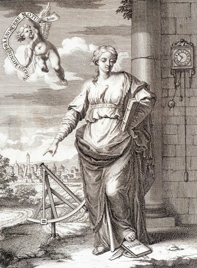 Frontespizio di "Ephemerides anni 1775-1786" di Eusachio Zanotto da Unknown artist