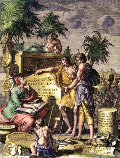 Frontespizio di “Palestina” di Hadriani Relandi da Unknown artist