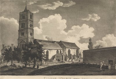 Chiesa di Fulham (Middlesex) da Unknown artist