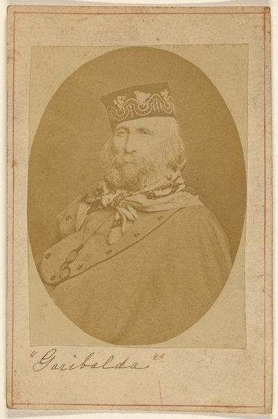 "Garibalda" [sic]/[Giuseppe Garibaldi, 1807 - 1882]] da Unknown artist