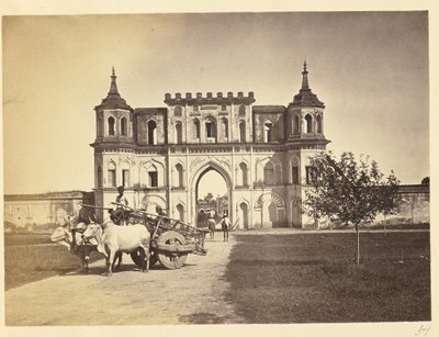 [Porta del Moti Mahal, Lucknow] da Unknown artist