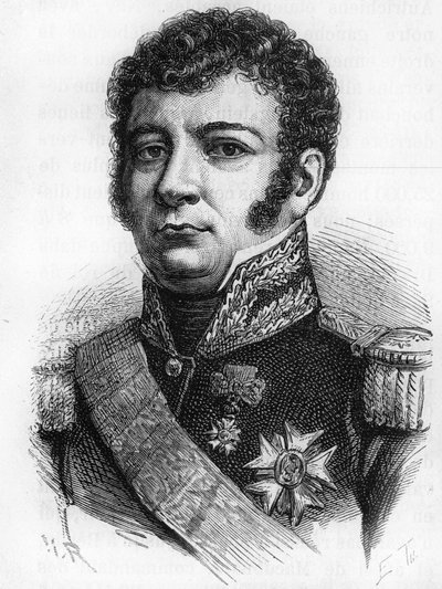 Generale Dominique-Joseph Vandamme (1770-1830), Conte di Unsebourg. da Unknown artist