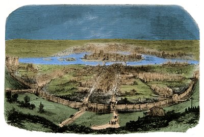 Veduta generale di Parigi con l