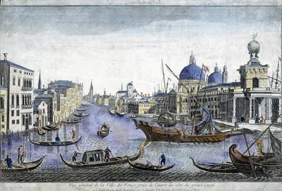 Veduta generale di Venezia - incisione da Unknown artist