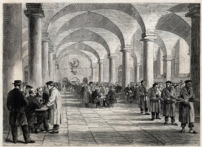Ospedale di Greenwich - La sala da pranzo ovest da Unknown artist