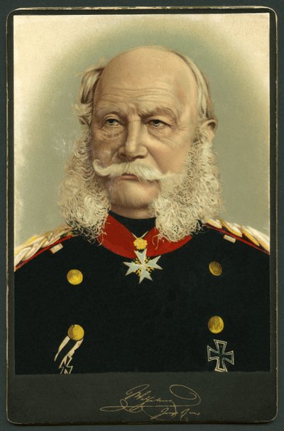 Guglielmo I (Guglielmo Federico Luigi di Hohenzollern) da Unknown artist