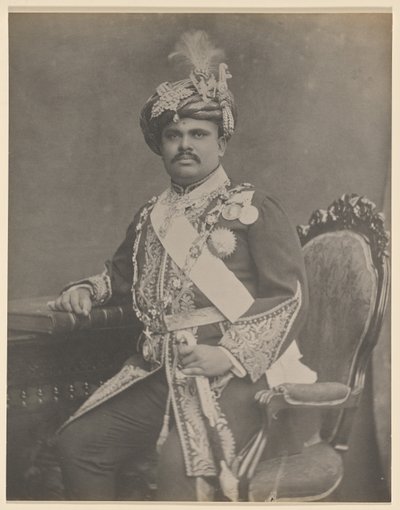 S.A.S. il Maharaja Takhtsingji da Unknown artist