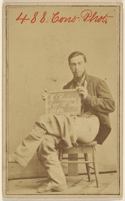 [H. Rodgers, vittima della guerra civile]. da Unknown artist